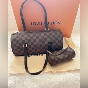 Authentic 💯 Louis Vuitton Damier Papillon Ebene handbag 🫶🏻